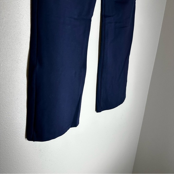 Betabrand Boot Cut Classic Dress Yoga Pants Navy Pull On Size XL Petite Women’s - Picture 6 of 10